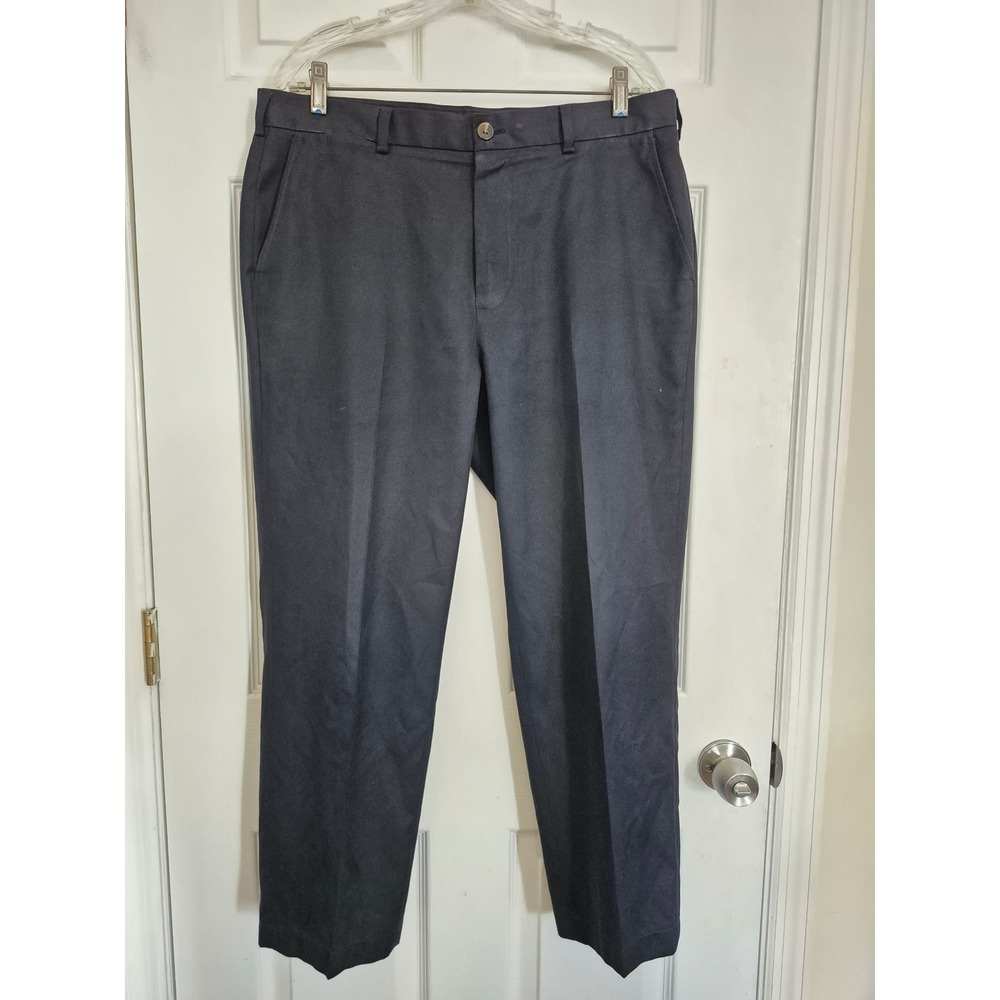 Brooks Brothers St Andrews Links Golf Pants Navy Blue Mens 36x27 Performance